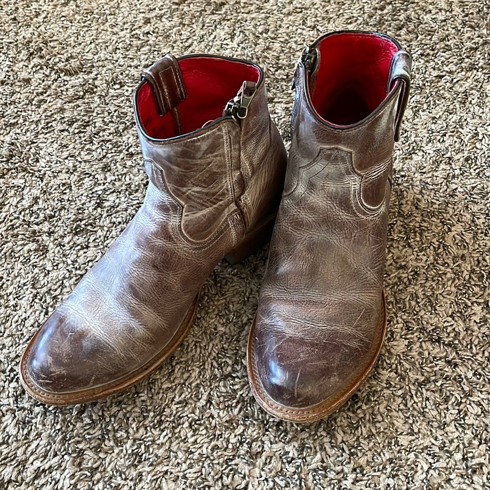 Macie Bean Leather Ankle Bootie